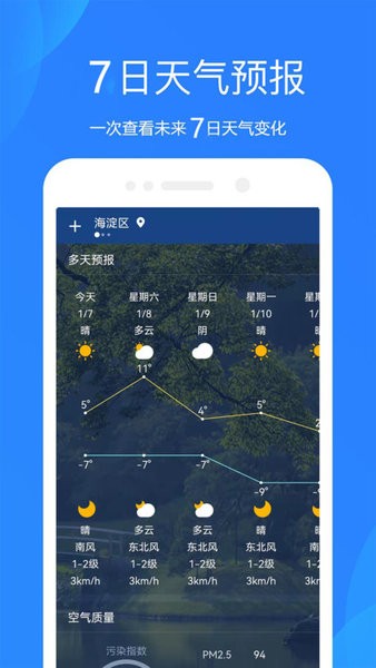 好运天气预报  v2.1.0图1